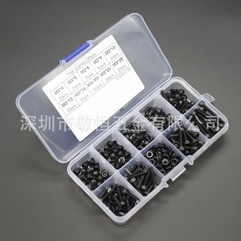 280 шт./кор. M3 международная торговля черная высокопрочная головка цилиндра