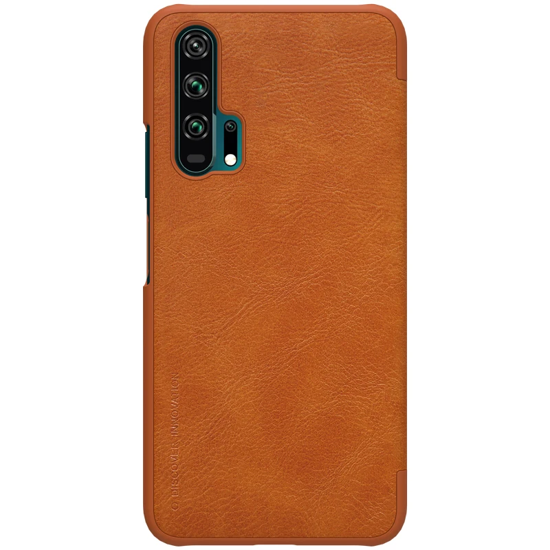 Для huawei P Smart Z чехол Nillkin Qin защитный книжка для телефон Высокое