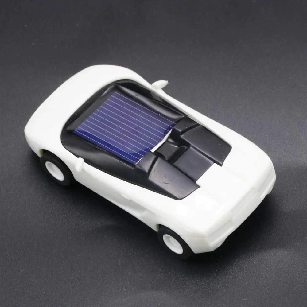 Solar Power Charging Toys Small Sports Car Children Kids Fashion Educational Toys Energy Cricket Christmas Gift Toys
