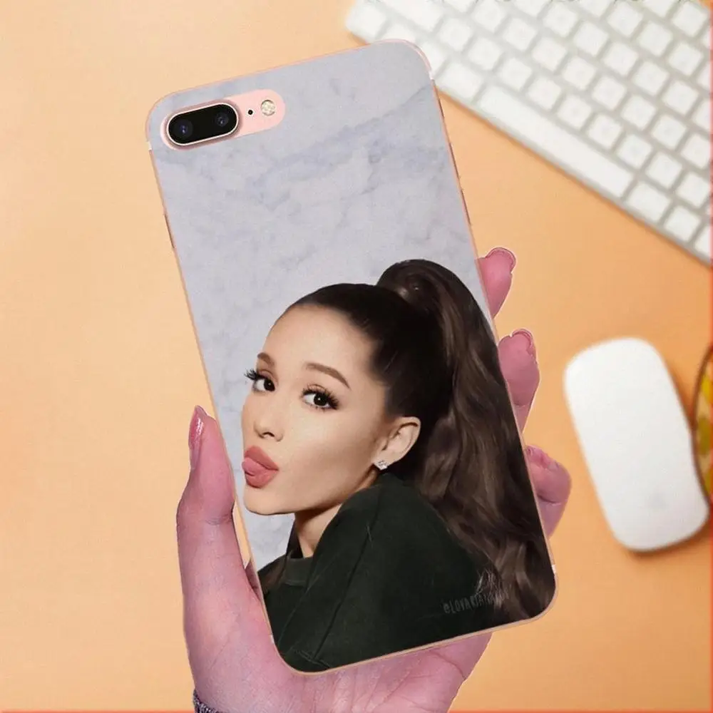 TPU Cool Best Cover Case For Samsung Galaxy Note 5 8 9 S3 S4 S5 S6 S7 S8 S9 S10 mini Edge Plus Lite Fashion Cat Ar Ariana Grande | Мобильные