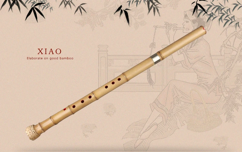 Китайская бамбуковая флейта Shakuhachi традиционный духовой музыкальный инструмент вертикальный Bambu Flauta Nan Xiao G/F ключ для начинающих