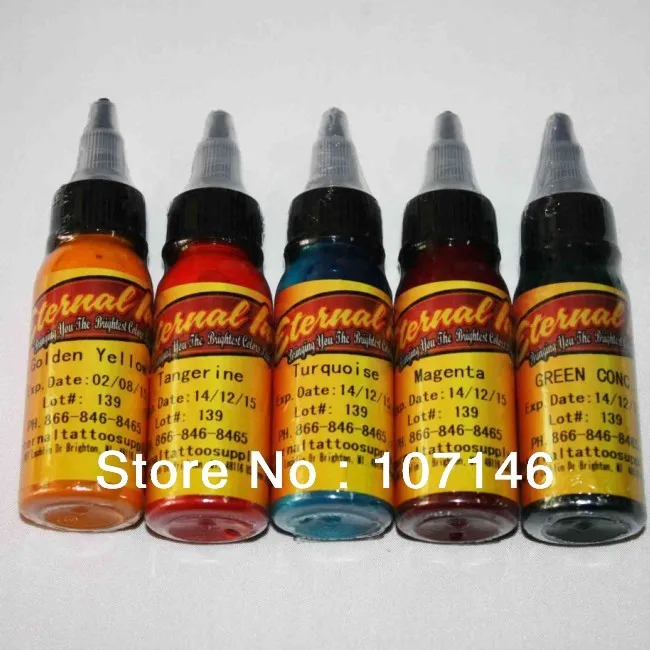 Чернила для татуировок Pro 40 цветов 1 унция 30 мл|ink power|ink refill kit epsonink jeans |