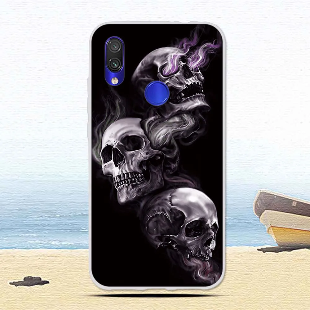 24 Для Xiaomi Redmi 7 Чехол 6,26 ''Мягкая силиконовая задняя накладка из ТПУ чехол s для Xiaomi Redmi 7 Чехол Redmi7 чехол для телефона Coque Funda на Redmi 7 - Цвет: 24