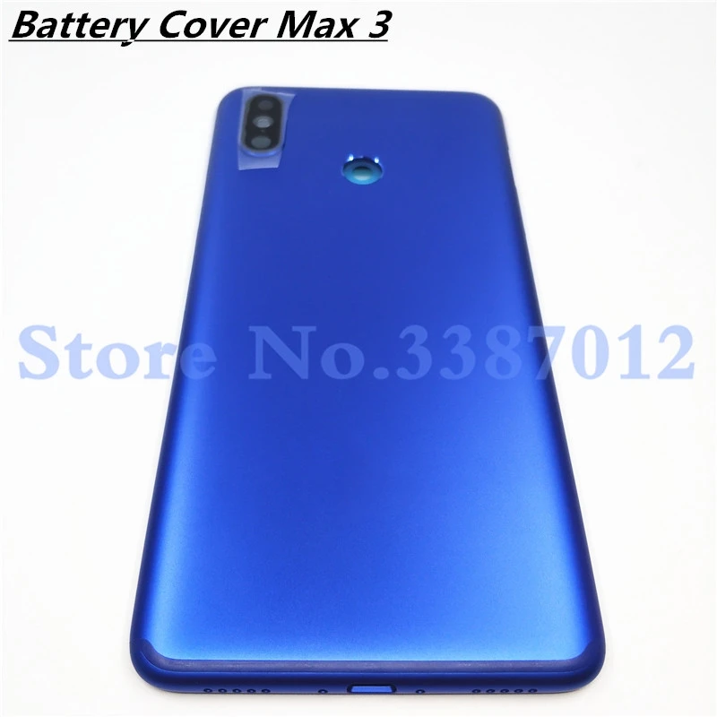Новый оригинальный корпус для Xiaomi Mi Max 3 Max3 задняя крышка аккумулятора + Замена