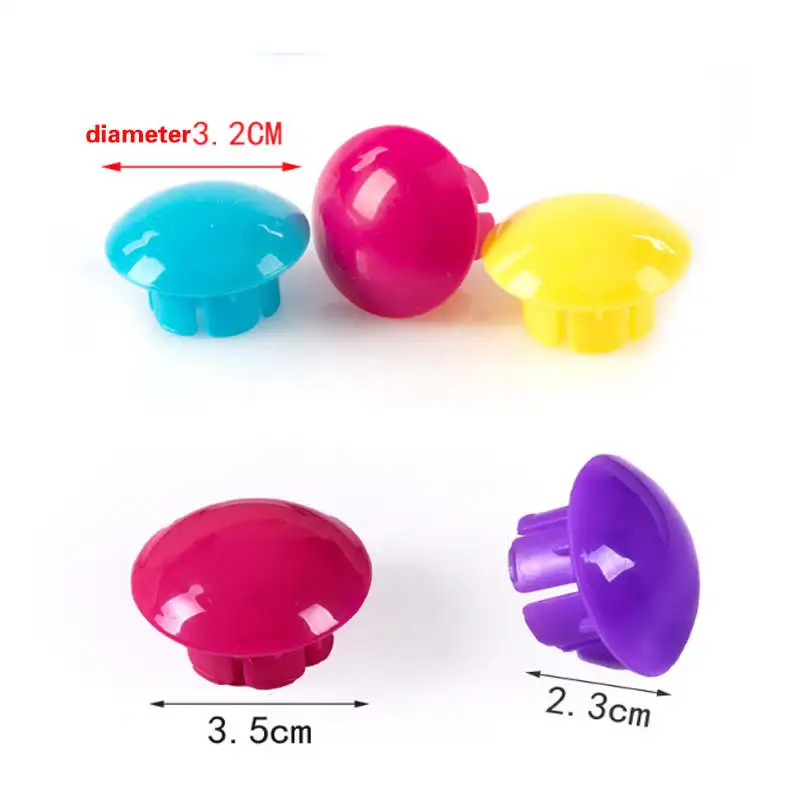 Монтессори 3D мозаика доска грибные ногти сборка ребенок образование обучающая