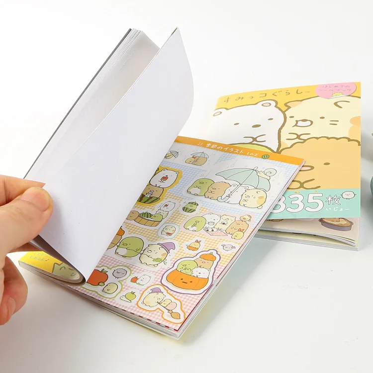 Стиль одна книга 335 шт наклейки мультфильм мобильный телефон оболочка diy ручная книга с отдельных страниц WJ01