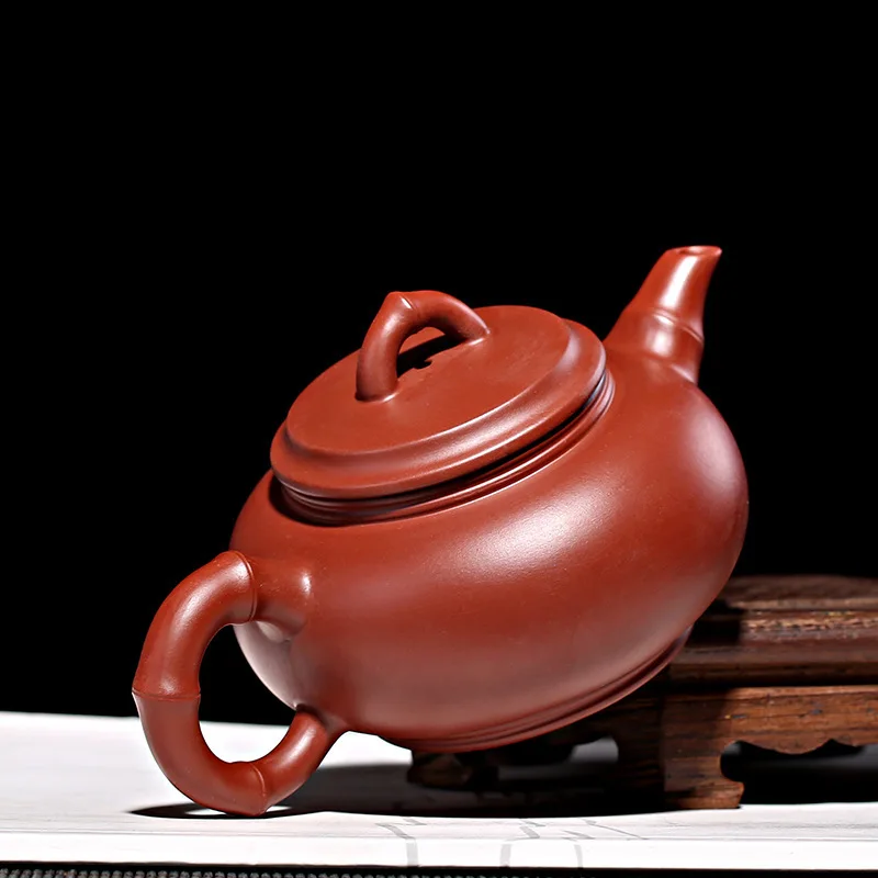 Песок горшок Dahongpao руды фиолетовый грязевой чистый ручной бамбуковый шарнир