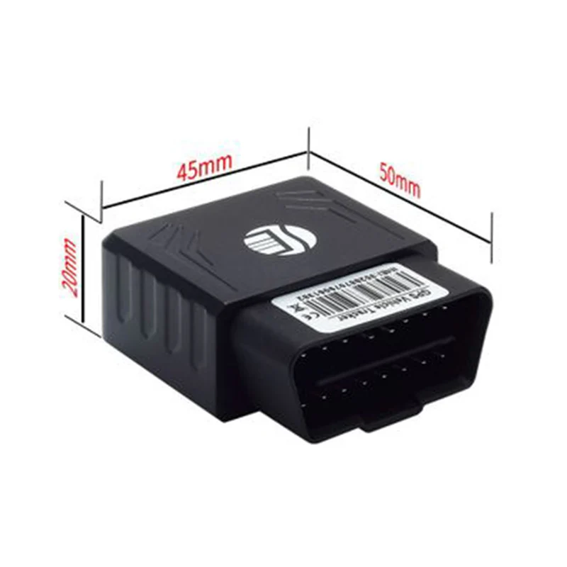 Maozua OBD2 автомобильный GPS трекер 16PIN OBD Plug Play GSM устройство слежения локатор OBDII