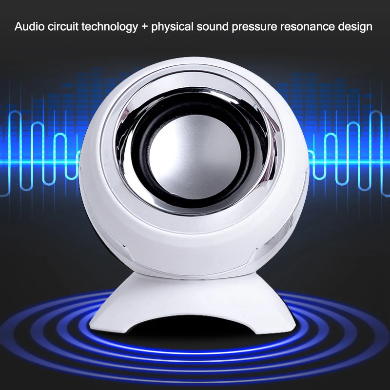 

Wired Mini Computer Speakers Bass Horns for Laptop Desktop Phone 6W Powerful Speaker USB AUX Audio Multimedia Loudspeaker