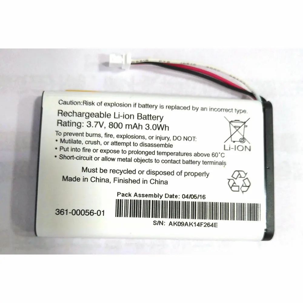 Ansheng Высокое качество 800mAh 361 00056 01 Аккумулятор для Garmin 010 01211 Nuvi 65 65LM
