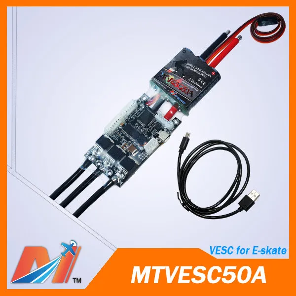 Maytech VESC50A ESC и 6355 безщеточный датчиками двигателя для электрический скейтборд |