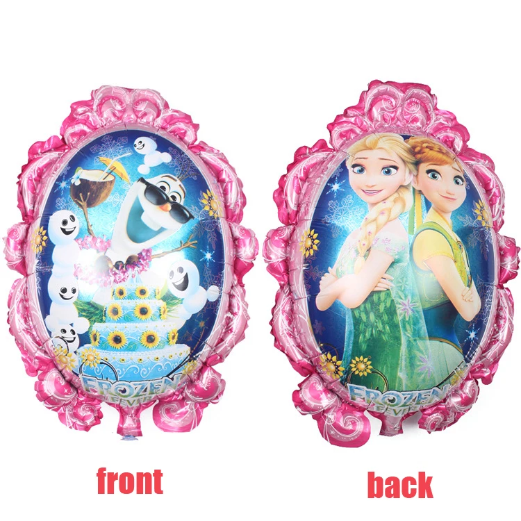 20pcs 65x52cm Double-side Different Princess Mickey Minnie Foil Balloons Globos Wedding Birthday Party Decor Girl Mirror Ballons | Дом и сад