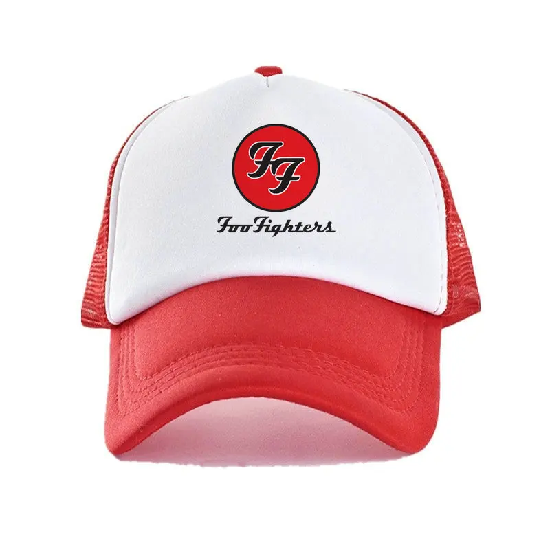 Американская рок-группа FF Мужская Bucket Hat Foo Fighters брендовая Кепка Roswll Figure сетчатая