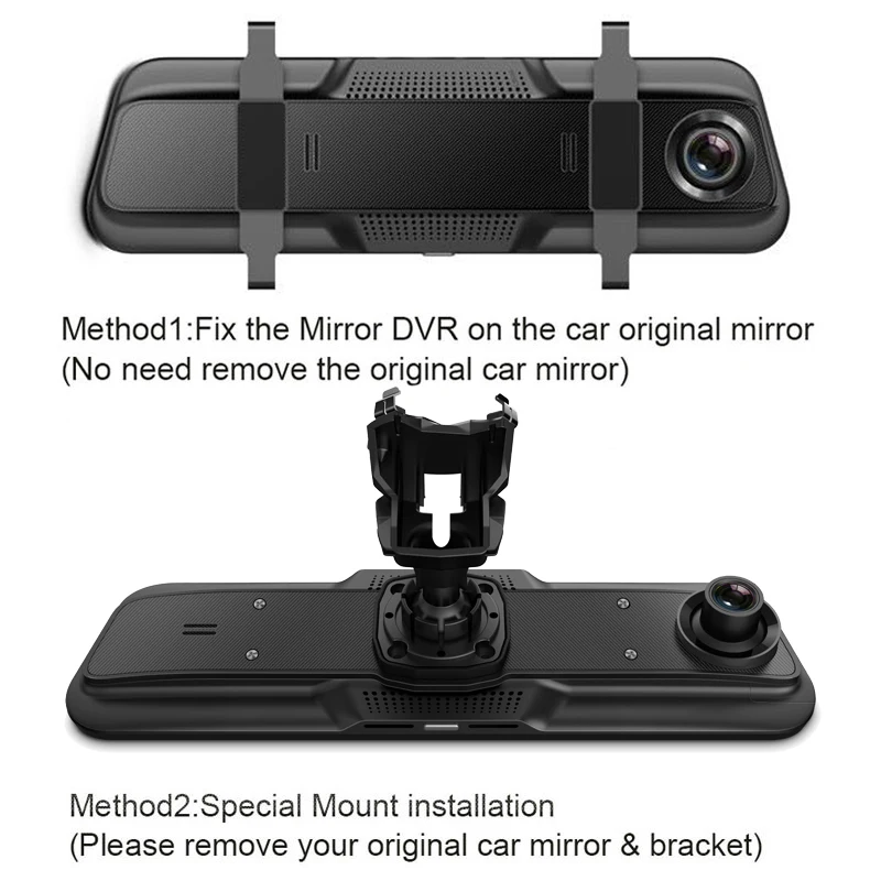 1" 3G Android автомобильный видеорегистратор камера поток зеркало заднего вида HD 1080P ночного видения удаленный монитор видеорегистратор gps Wifi авто регистратор H60