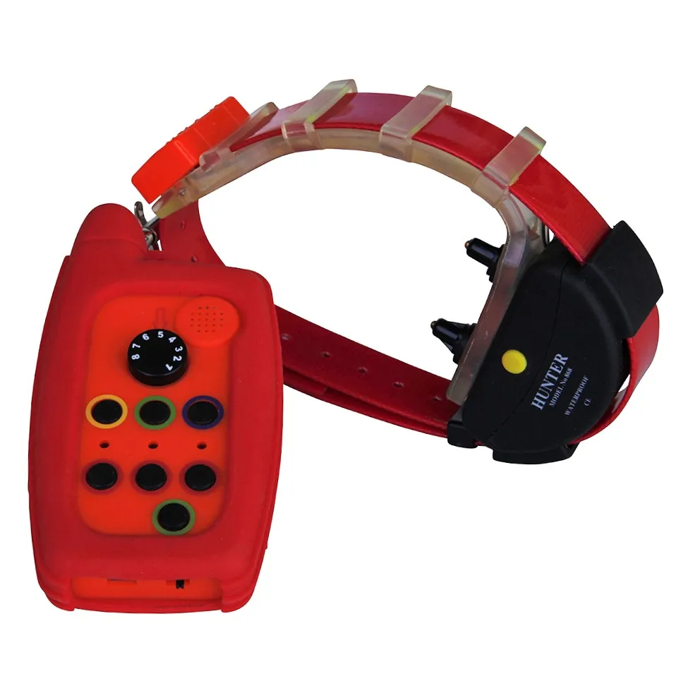 Водонепроницаемый ошейник для дрессировки собак с GPS трекером на расстоянии 15 км
