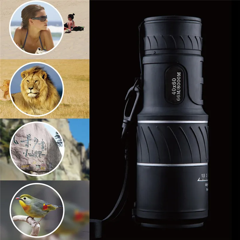 Монокулярный оптический телескоп ночного видения PANDA Day Vision 40x60 HD для охоты