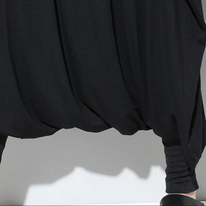 Pantalon Femme Palazzo мешковатые брюки Капри в богемном стиле хип хоп панк Винтаж Harajuku Boho