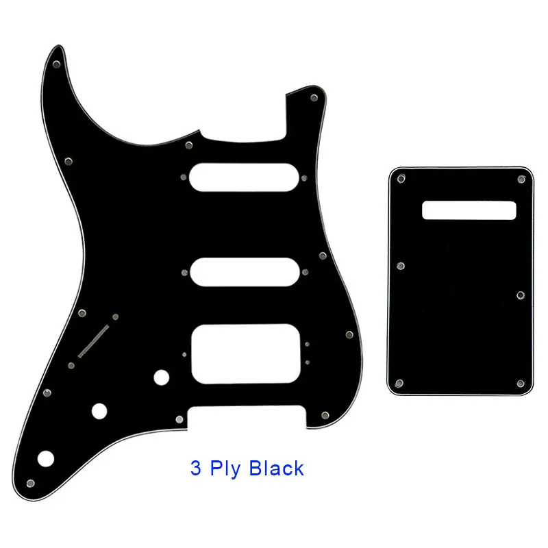 Детали для гитары левой руки 72 ཇ стандартное отверстие винта St Deluxe хамбакер из