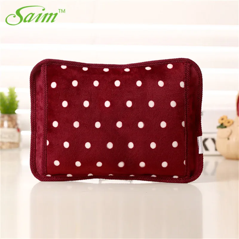 Saim Горячая бутылка для воды грелка рук электрическая зарядка ручная вставка