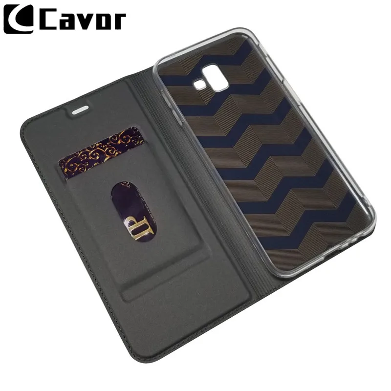 Модный кожаный чехол для samsung Galaxy J4, J6, J, 4, 6 Plus, J4+ J6+, чехол-бумажник, откидной чехол, чехол-книжка, аксессуары для мобильного телефона, Etui