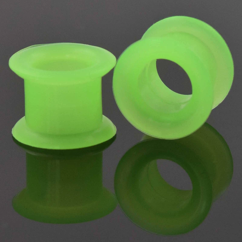 1 Пара Беруши Высокое Качество Пирсинг Тонкие Гибкие Силиконовые Тела Ювелирные