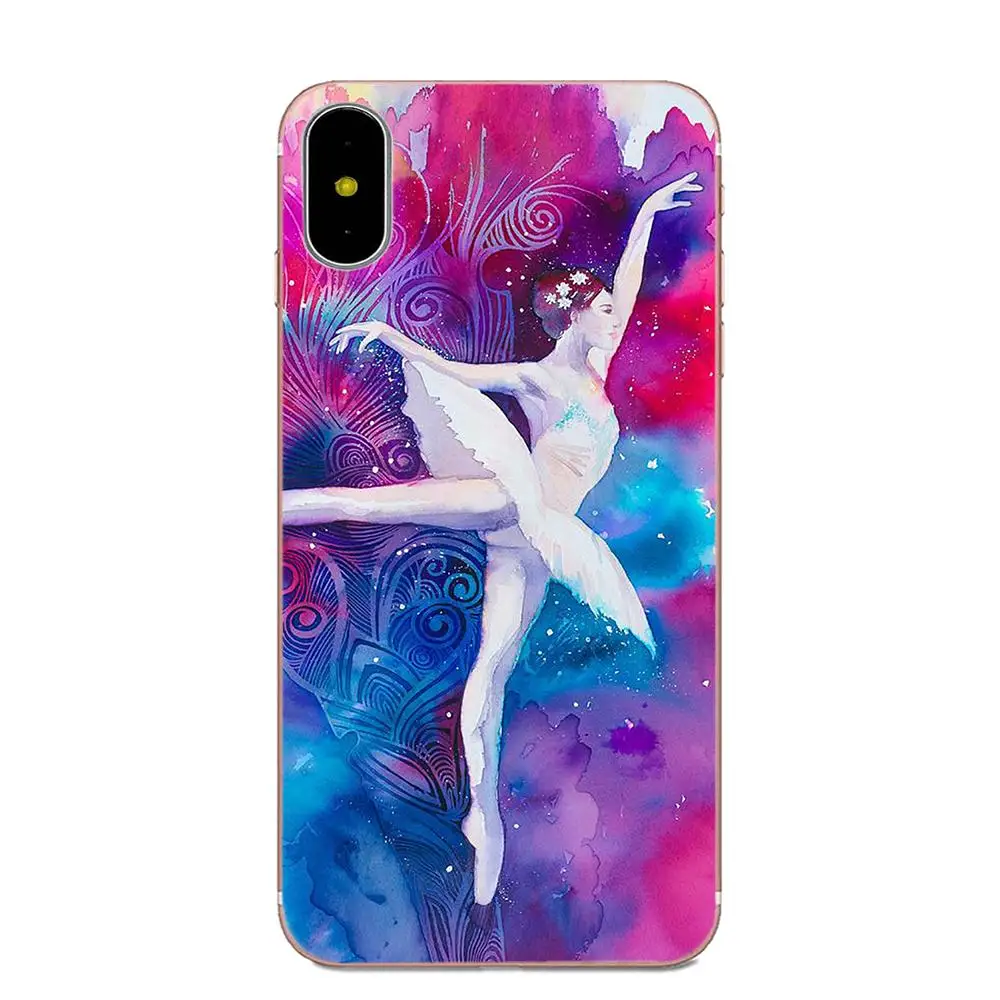 as picture Балет балерина балетные тапочки для Galaxy Alpha Core Note 2 3 4 S2 A10 A20 A20E A30 A40 A50 A60 A70 M10 M20 M30 - Цвет: as picture