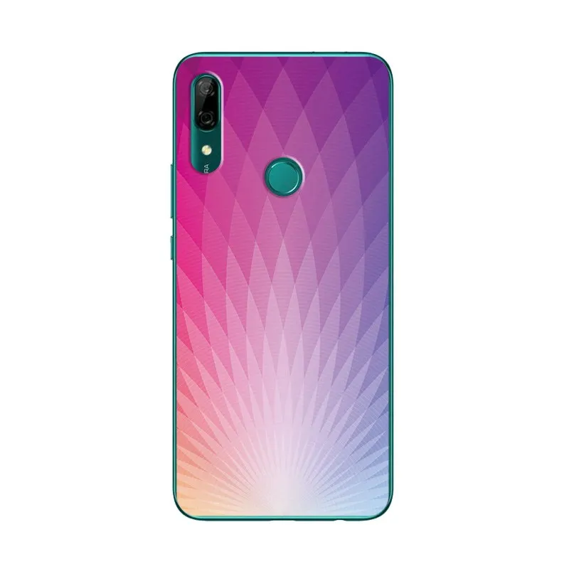 Мягкий чехол для телефона из ТПУ Huawei P Smart Z 6 59 '' с красочным рисунком новинка Y9