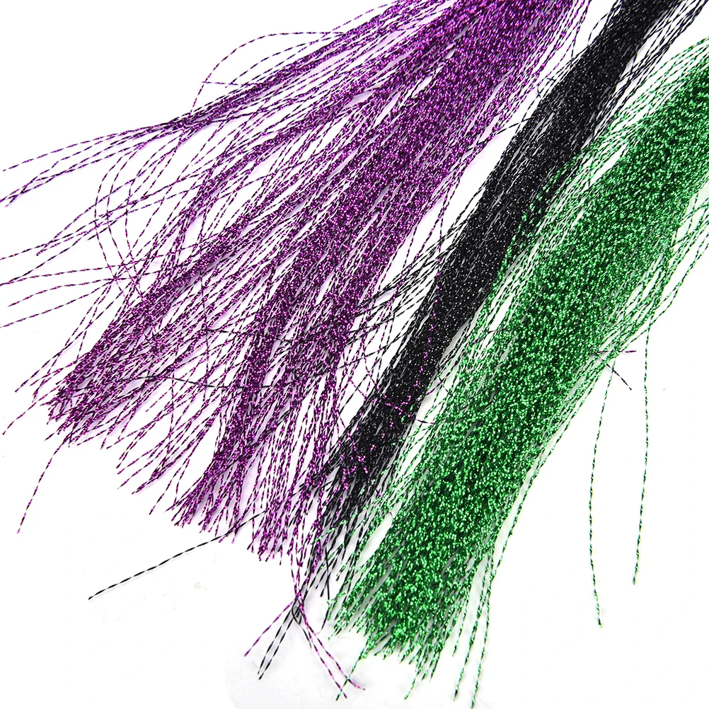 1 шт. (100 корней) Голографическая мишура кристальная блестящая нить материал для