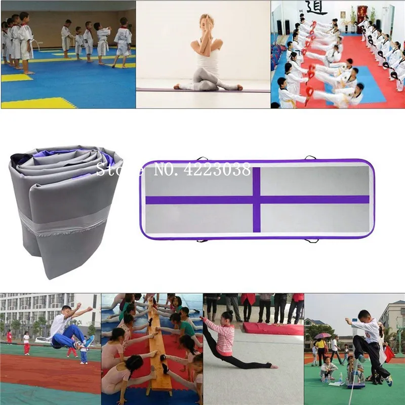 Free Shipping 2*1*0.2m Inflatable Cheap Gymnastics Mattress Gym Tumble Air Track Floor Tumbling For Sale | Игрушки и хобби