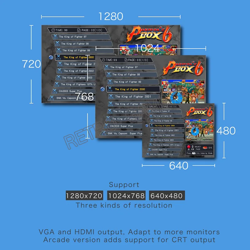 Pandora's box 6 Sanwa diy kit 1300 в 1 Jamma 3D печатной платы ПОДДЕРЖКА CGA/VGA/HDMI для аркадные видео игры кабинет машина