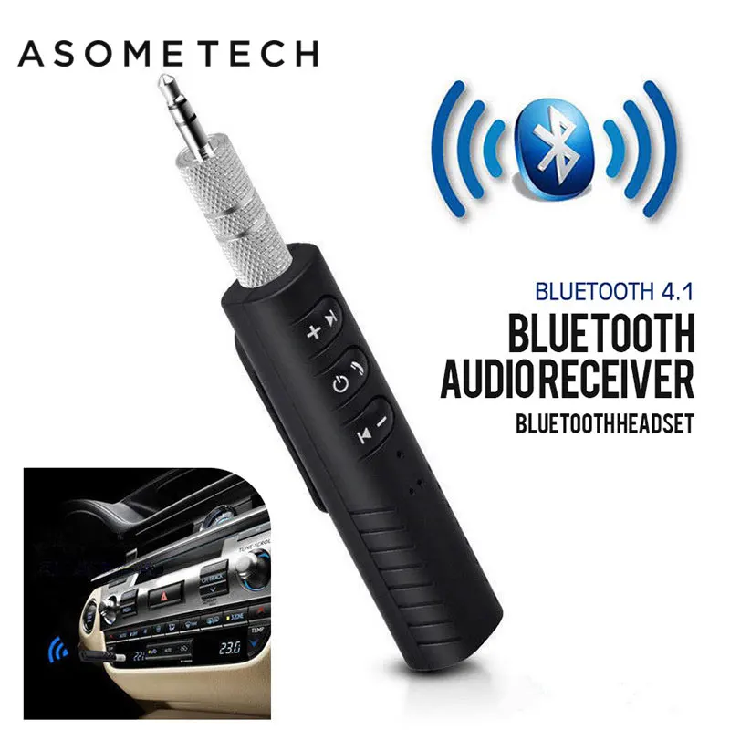 Беспроводной адаптер Bluetooth 3 5 мм AUX аудио стерео музыка домашний Автомобильный