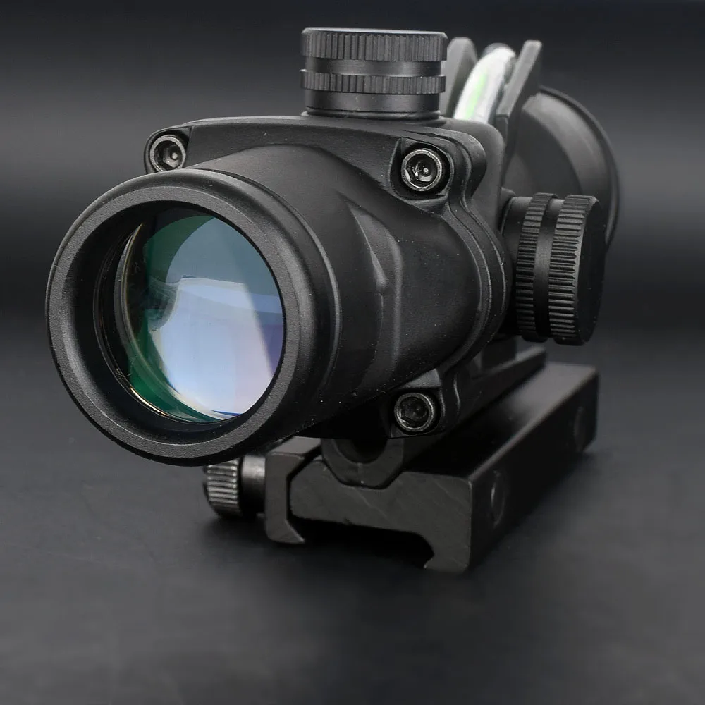 Оптический Прицел ACOG 4X32 прицел с красной зеленой подсветкой и гравировкой точкой