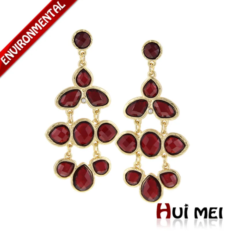 Горячие Bijoux блестящие золотые Разноцветные на цепочке массивные разноцветные