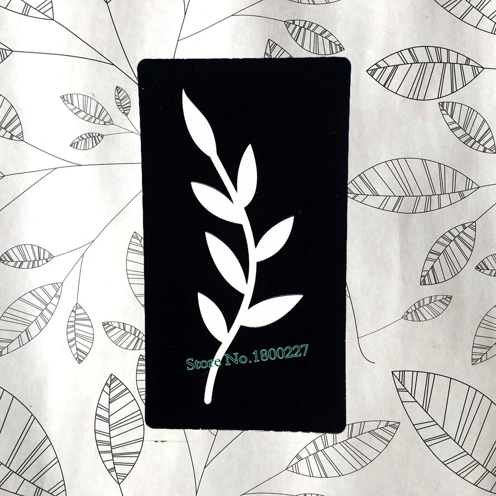 Трафареты для татуировок в виде листьев индийская хна трафареты боди арта