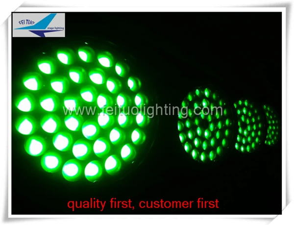 (4 шт./Чехол) сенсорный экран Горячая Распродажа 6 в 1 зум движущаяся головка led 36x18