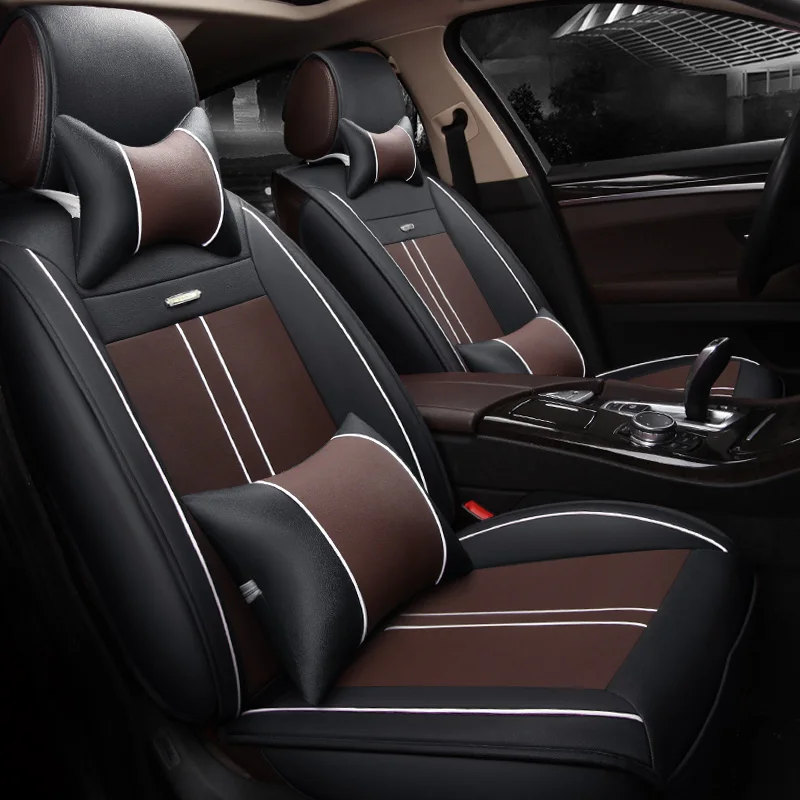 Автокресло Обложка Авто мест кожаные чехлы для Volvo C30 C70 S40 S60 S60L S80 S80L V40 V60 V70 S90 v90 XC60