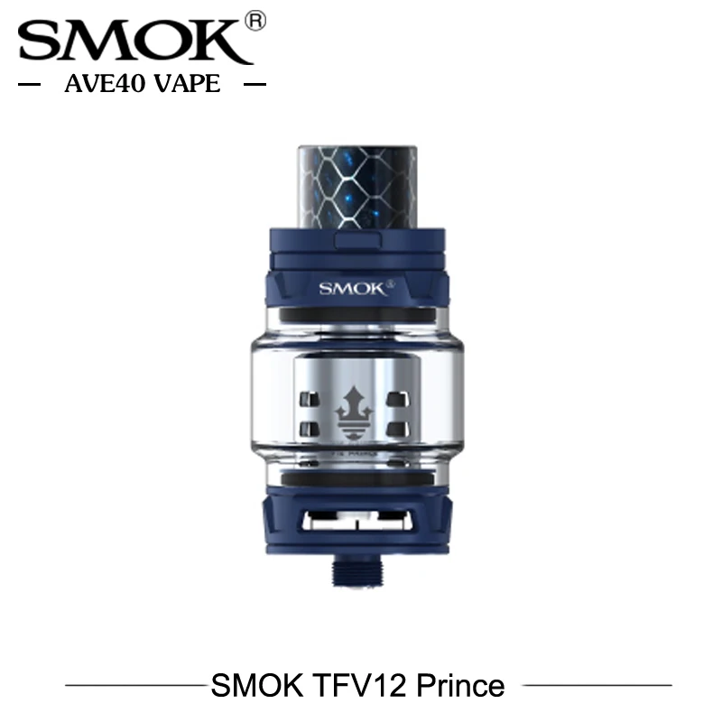 Новый цвет SMOK TFV12 Prince Tank 8 мл емкость темно синий матовый черный Fit Mag Kit G PRIV 2