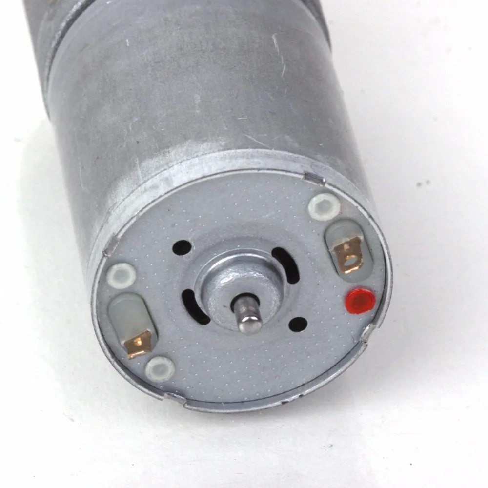 Ebowan 370 высокий крутящий момент 12 вольт Шестерни мотор 24V 6V DC Обратный Электрический двигатель мотор-редуктор