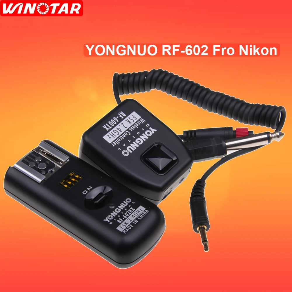 Беспроводной дистанционный триггер Yongnuo для Nikon D810A D810 D800E D800 D700 D600 D500 D3200 D3300 D5 D4 D3