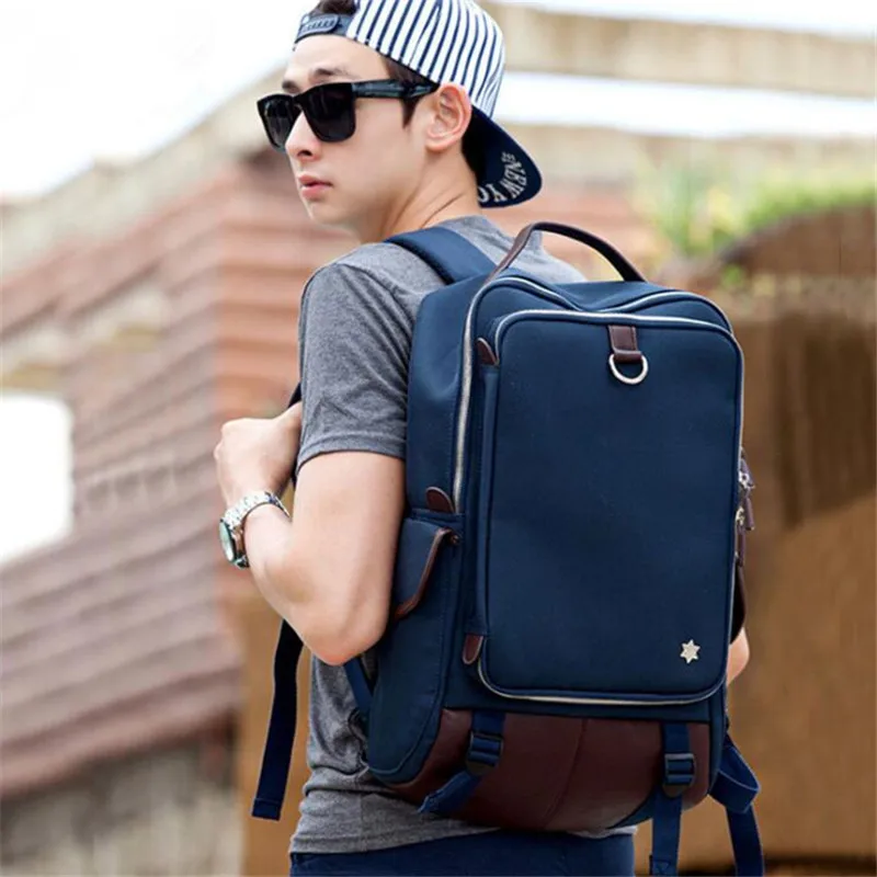 NEW Backpack men Leisure Travel Laptop Backpacks Men Business Mochila Hombre Waterproof Teenagers Student boy School Bags CB1050