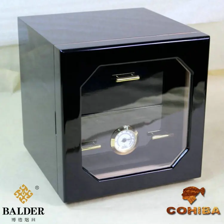 Мини трехслойный сигарный шкатулка с отделениями Pine Cigar Humidor Piano paint увлажняющая