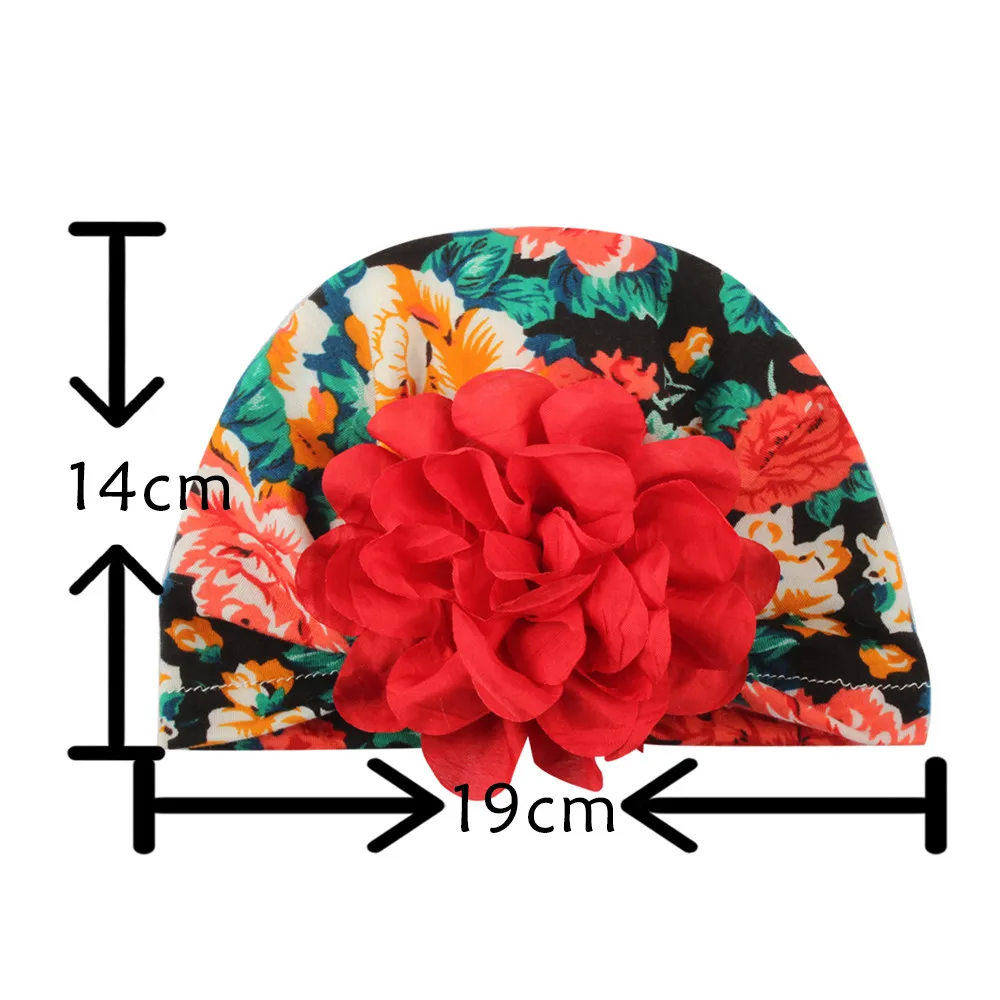 Шапка тюрбан унисекс для новорожденных теплая зимняя шапка из хлопка маленьких