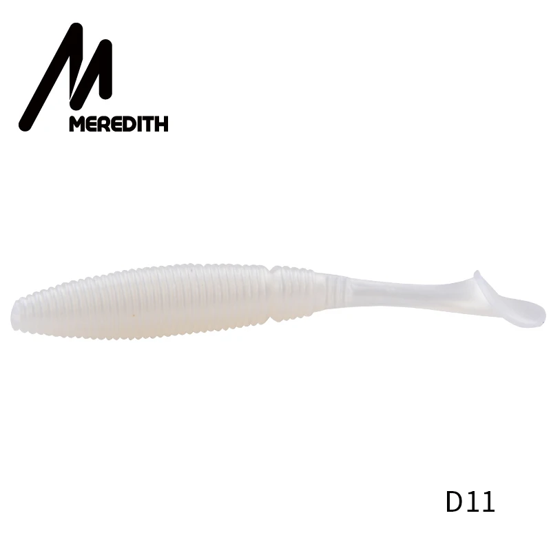 D11 Рыболовные приманки MEREDITH 3,1" Absolut Minnow, 3,7 г, 80 мм, 10 шт., весло, хвост, приманка, рыболовные приманки-Воблеры, искусственный рыболовный мягкий червь - Цвет: D11