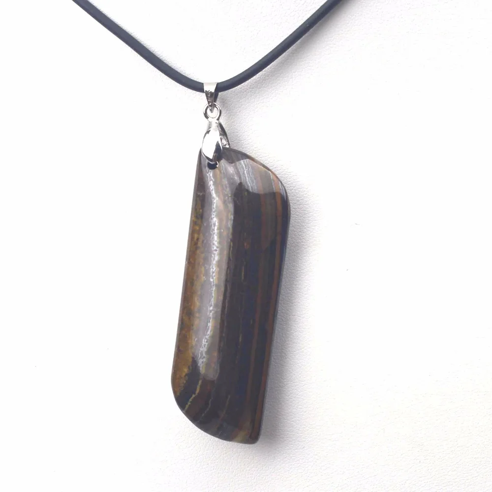 iron tiger eye stone pendant natural gemstone beads trendy jewelry for man wholesale ! | Украшения и аксессуары
