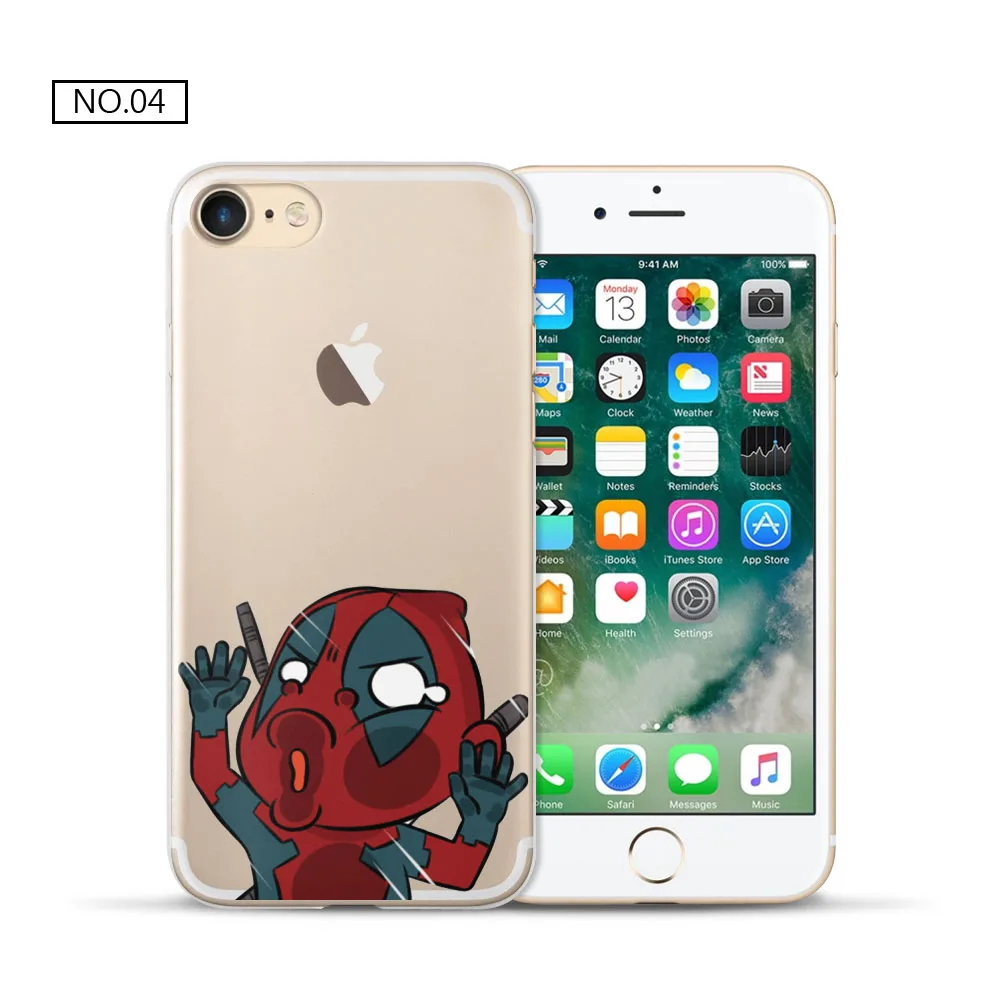 Для apple iphone x 7 8 плюс Чехол серии чехол для Coque iPhone7 Plus новые милые животные fundas |