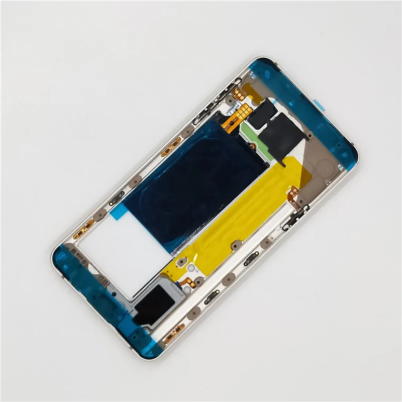 Средняя рамка для Samsung Galaxy Note5 Note 5 N920 корпус с металлической рамой со сменными