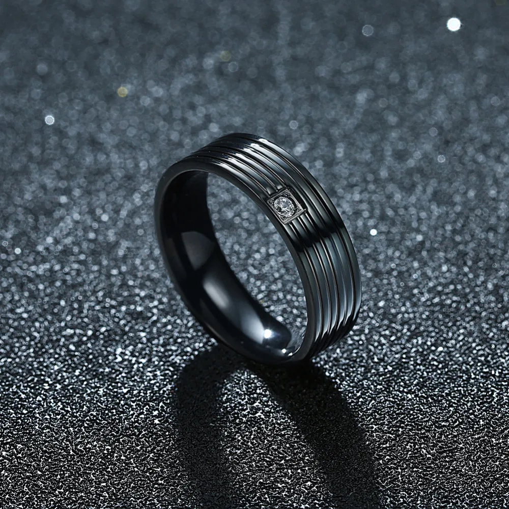 Фото Женские и мужские модные круглые кольца для свадебной вечеринки в стиле ретро с