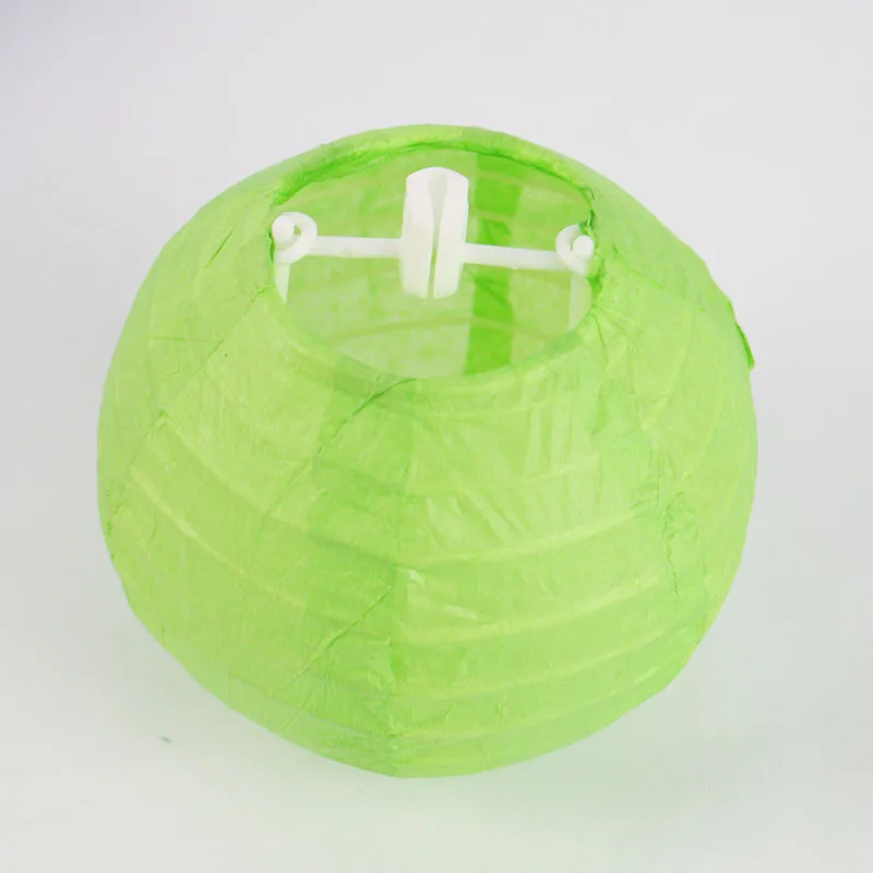 light green Zilue 20 шт./лот 4 дюйма 10 см японская мини рисовая бумажная лампа фонарь шар Висячие Детские душевые Свадебные Lampion вечерние украшения - Цвет: light green