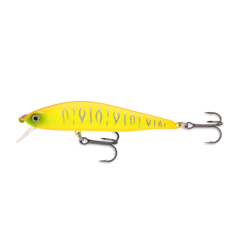 F Fishgirl Pesca Isca искусственная жесткая приманка для ловли гольяна 95 мм 11,5 г плавающая твердая приманка для ловли щуки, окуня, приманка для рыбалки H30 - Цвет: F