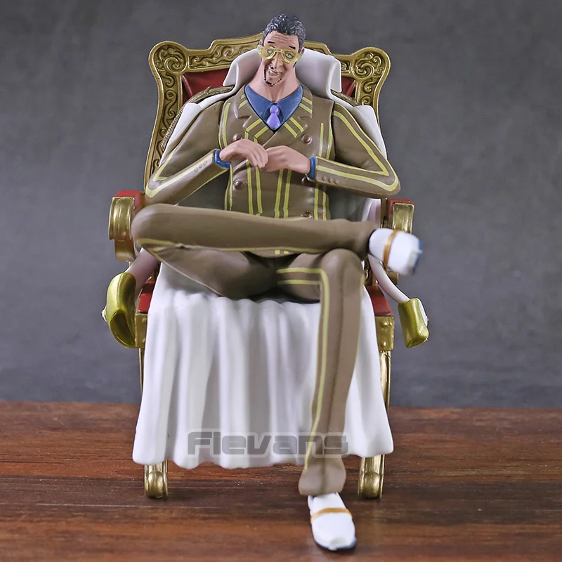 Аниме one piece Borsalino kizzaru Sitting Ver. ПВХ фигурка игрушка Коллекционная модель Фигурка